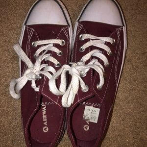 Maroon Converse